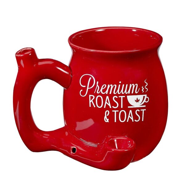 Premium Roast & Toast Mug – Red