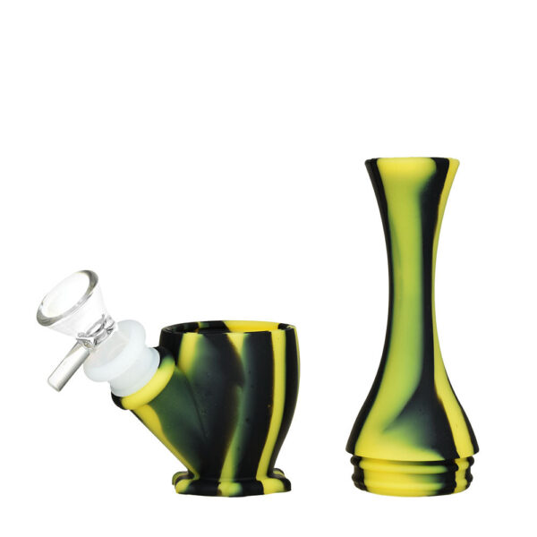 Vase Silicone Water Pipe – 6.25″ / 14mm / Colors Vary - Image 3