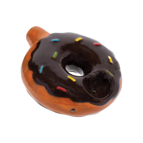 Wacky Bowlz Donut Ceramic Hand Pipe | 3.25″