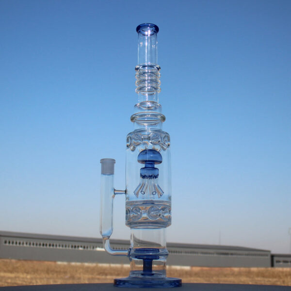 19.5″ Jellyfish Sprinkler & Matrix Perc Glass Water Pipe - Image 6