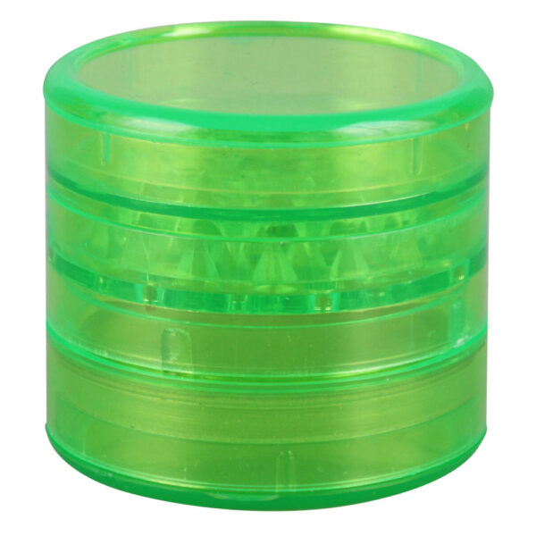 Acrylic Grinder w/Screen & Magnet – 4pc / 2″ / Colors Vary