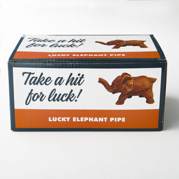 Elephant novelty pipe – Sienna Color - Image 2