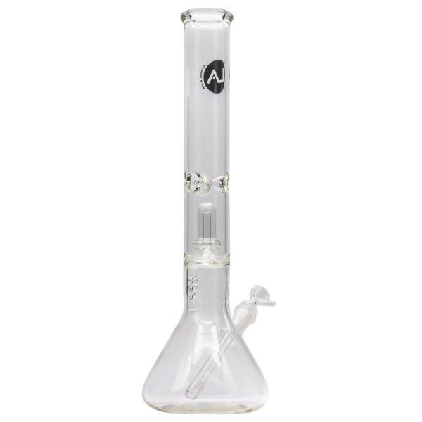 LA Pipes Thick Glass Beaker Showerhead Perc Bong - Image 4
