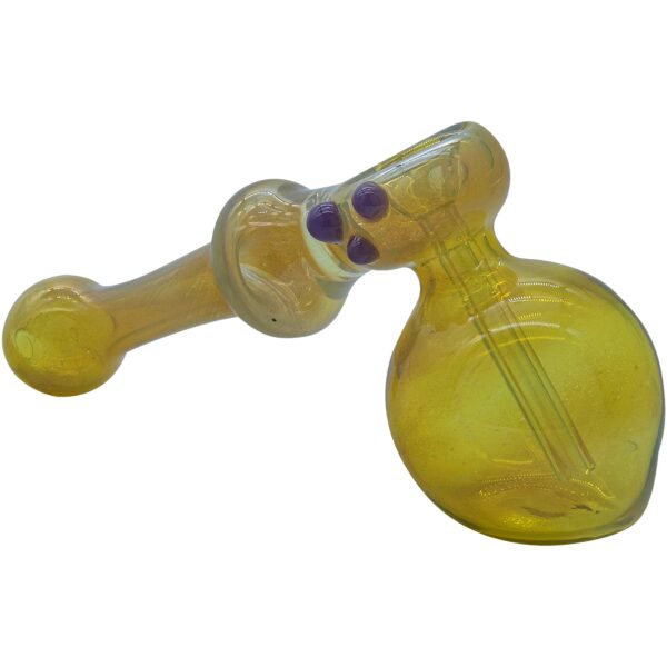 LA Pipes “Silver Hammer” Fumed Hammer Bubbler Pipe (Various Colors) - Image 6