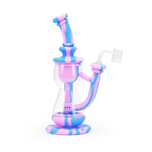 Ritual – 10” Silicone Deluxe Incycler – Cotton Candy