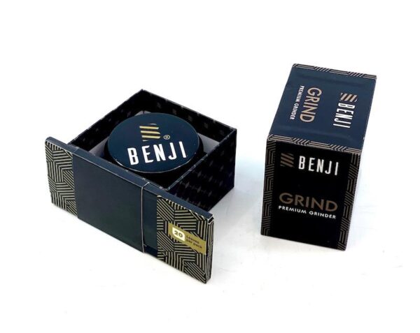 Benji GRIND – Aluminum Grinder + Booklet