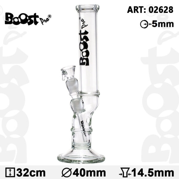 Boost | 12.5″ Pro Bolt Glass Water Pipe Bong