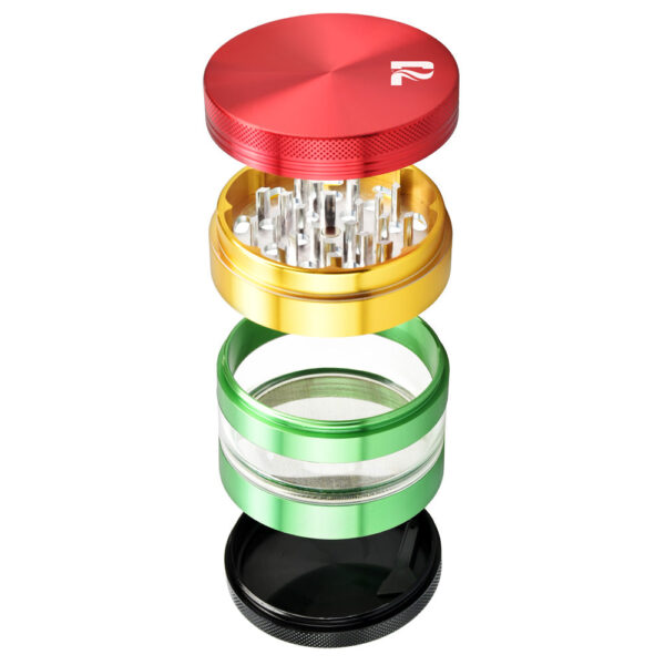 Pulsar 4pc Grinder w/ Solid Top & Window | 2.5 Inch - Image 2