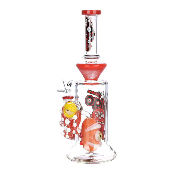 BIIGO Crazy Octopus w/ Eyeball Water Pipe – 12.25″ / 14mm F - Image 9