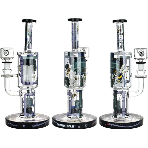 Wormhole Doomsday Machine Water Pipe – 11.5″ / 14mm F