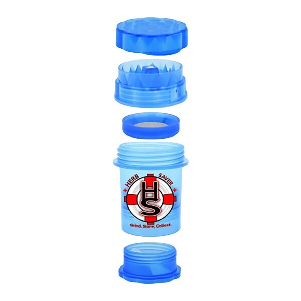 HerbSaver Mini Grinder – 2.5″ x 1.5″ / 4pc / 12ct - Image 2