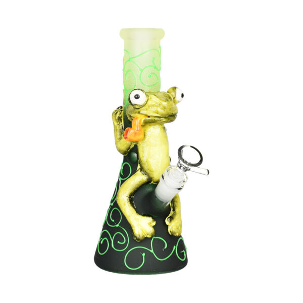 Frog King Beaker Water Pipe | 9.75″ | 14mm F - Image 4