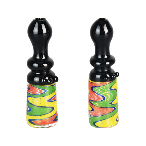 Rasta Dream Machine Chillum Pipe – 3.25″