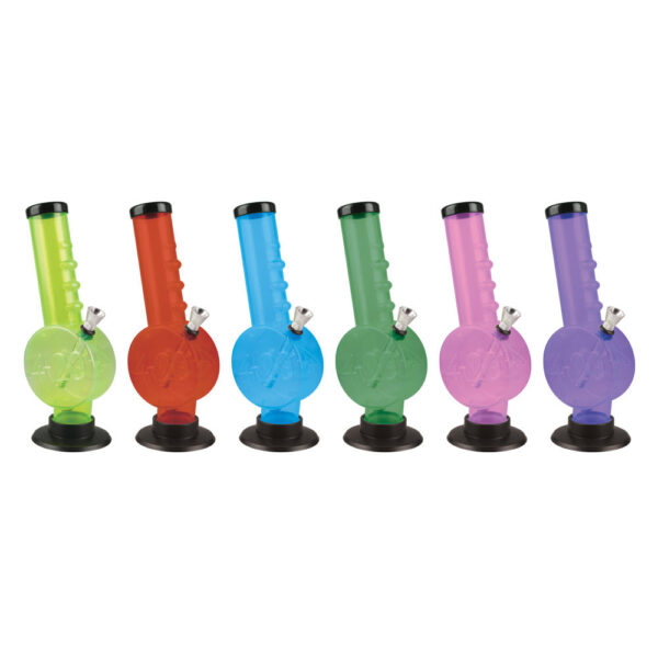 9″ 420 Disc Acrylic Water Pipe – Colors Vary