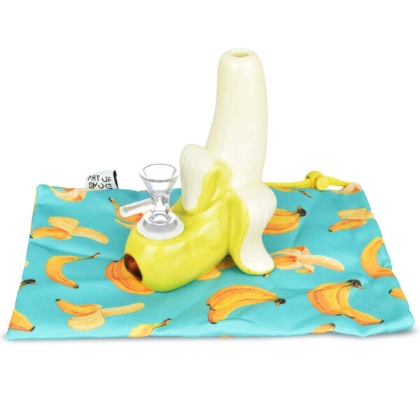 Art Of Smoke Banana Bubbler w/ Carry Bag | 5.5″
