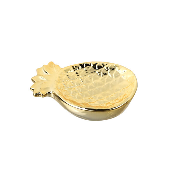 Art Of Smoke Pineapple Ceramic Pipe w/ Nug Dish - Image 3