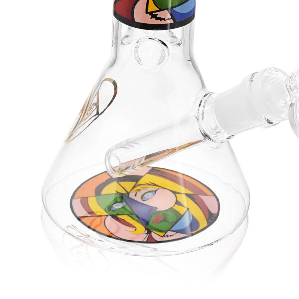 Ritual Smoke – Atomic Pop 8″ Glass Beaker – Blue Eyes - Image 5