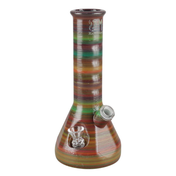 Kayd Mayd 3D Printed Beaker Waterpipe – 9.5″ / Colors Vary - Image 2