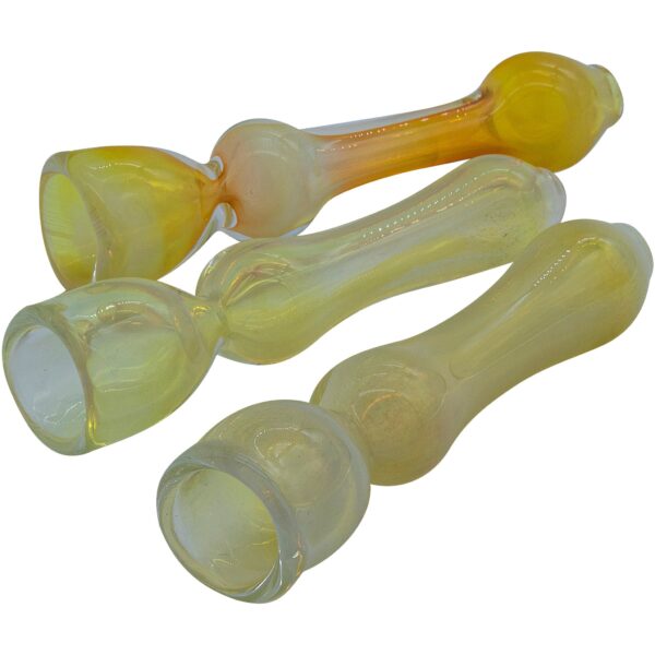 LA Pipes “Chill Fumes” Silver Fumed Chillum