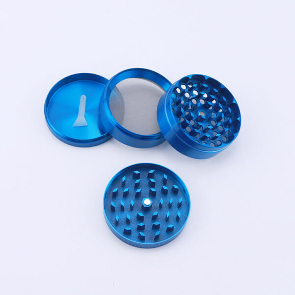Large 4 Piece Zinc Alloy Metal Grinder - Image 5