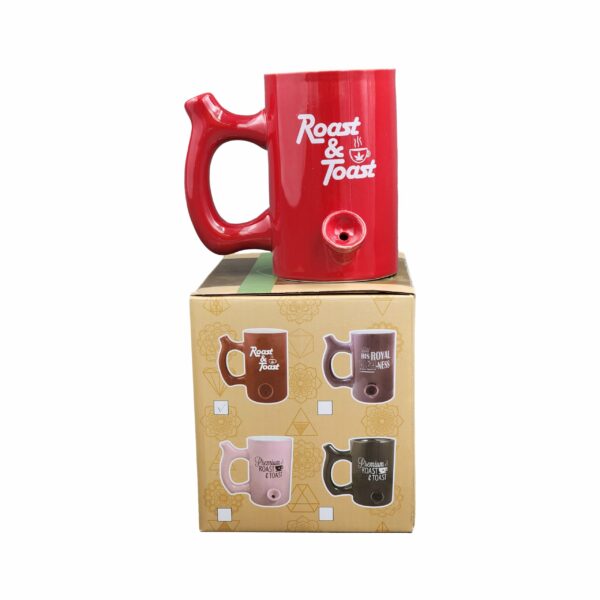 Red Premium Roast & Toast Mug - Image 9