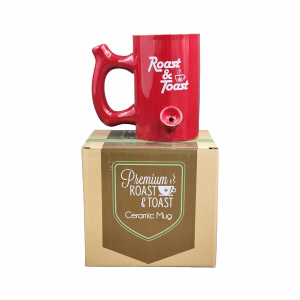 Red Premium Roast & Toast Mug - Image 10