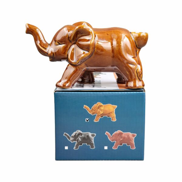 Elephant novelty pipe – Sienna Color - Image 7