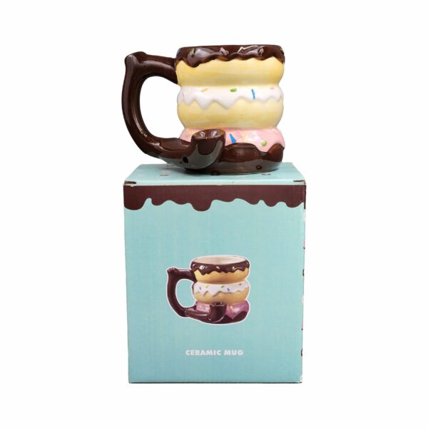 Donut mug – pipe – novelty mug - Image 9