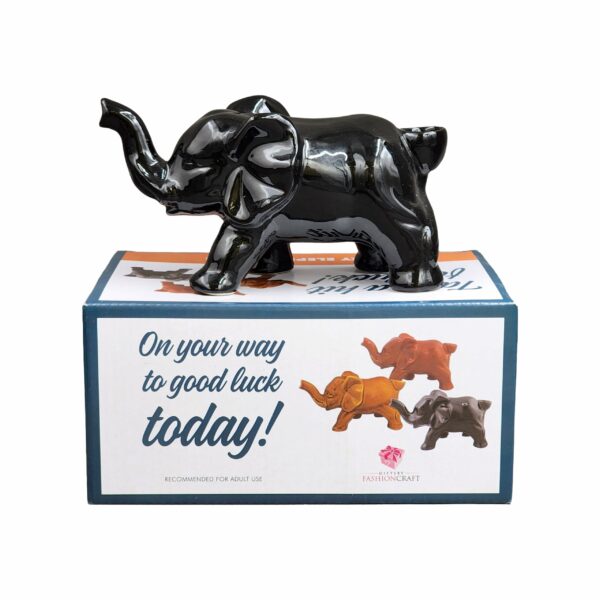 Elephant Novelty Pipe – Black Color - Image 8
