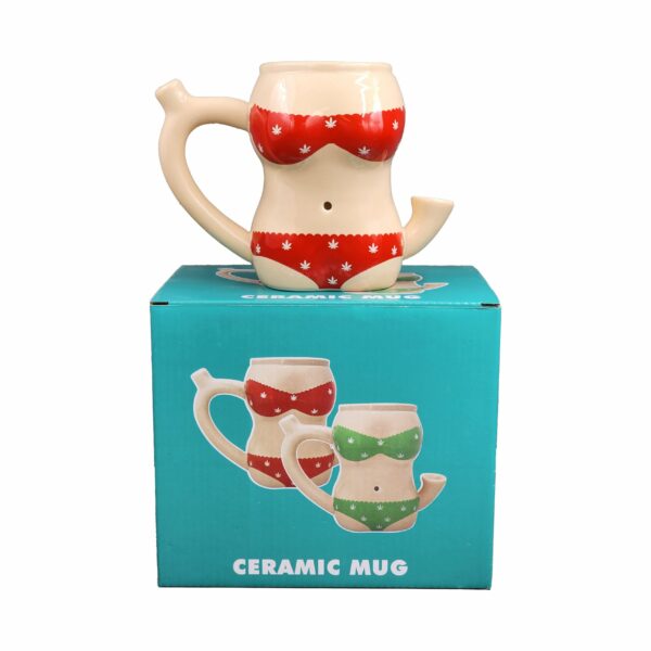 Red bikini mug - Image 8