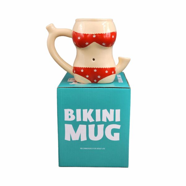 Red bikini mug - Image 9