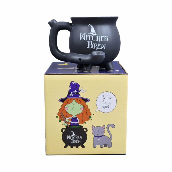 witches brew cauldron mug - Image 5