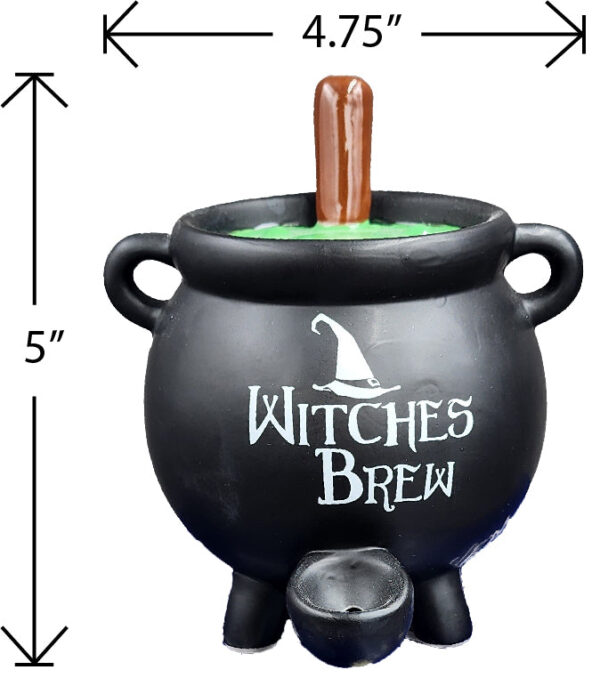witches brew cauldron pipe - Image 3