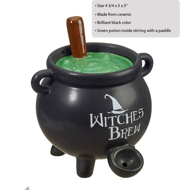 witches brew cauldron pipe - Image 2