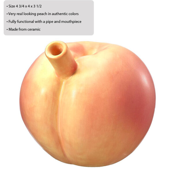 Mini Peach Pipe - Image 2