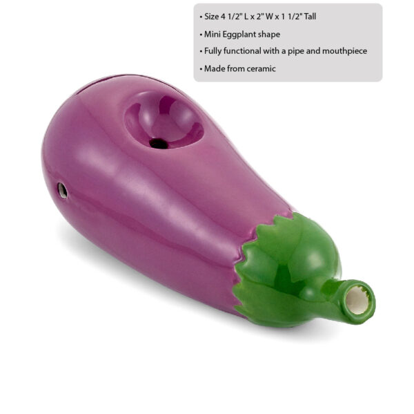 Mini Eggplant Pipe - Image 2