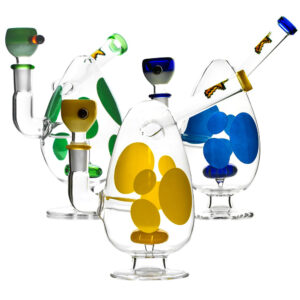 Hemper Spotted Egg Water Pipe – 6″ / 14mm F