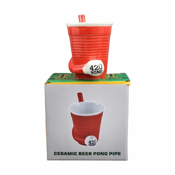 Beer Pong Pipe Mug - Image 4