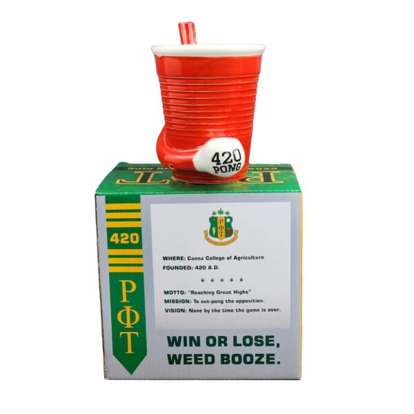Beer Pong Pipe Mug - Image 6