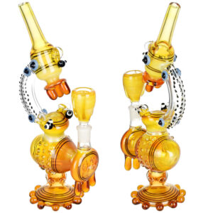 Bee Microscope Water Pipe – 11″ / 14mm F