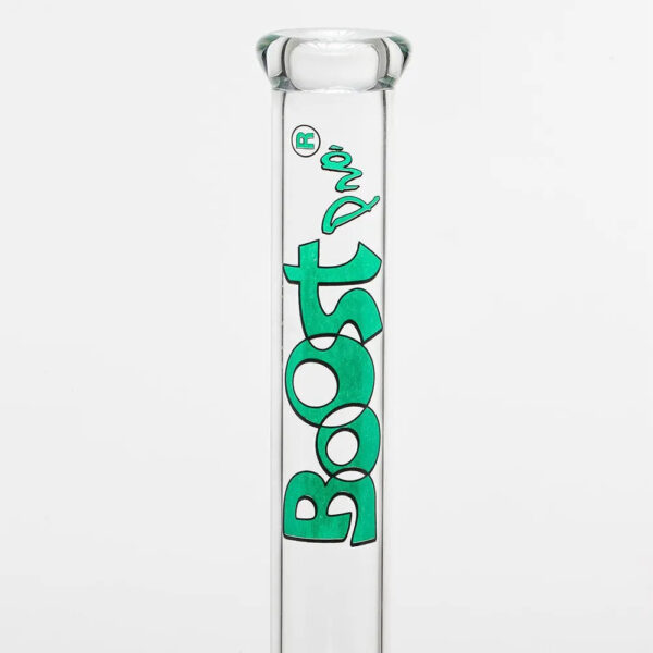 Boost | 17″ Green Beaker Base Glass Water Pipe - Image 3