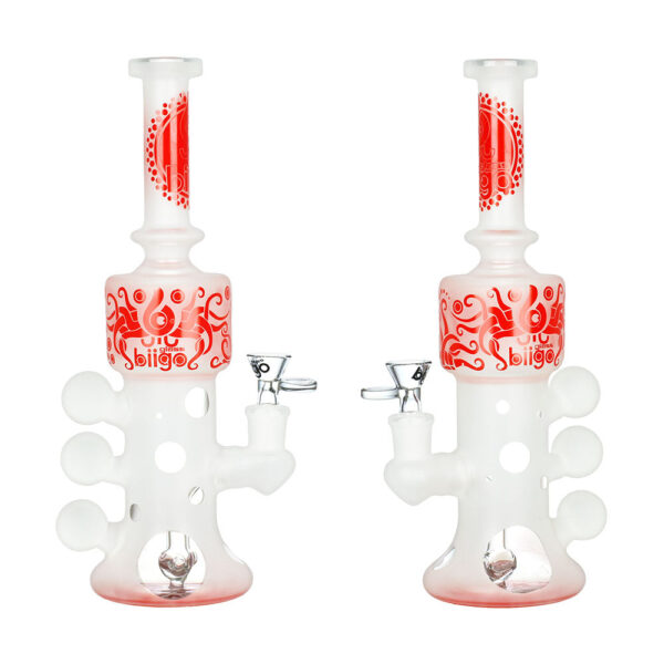BIIGO Octopus w/ Orbs Water Pipe – 11.25″ / 14mm F - Image 4