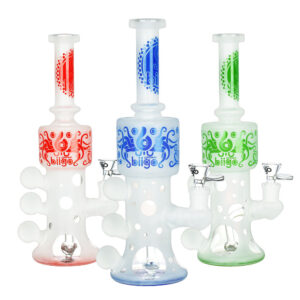 BIIGO Octopus w/ Orbs Water Pipe – 11.25″ / 14mm F