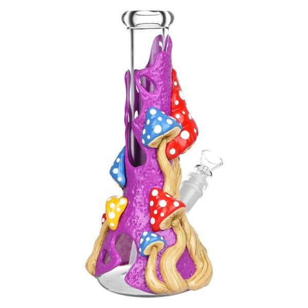 Vampire Fungus Beaker Water Pipe – 10″ / 14mm F - Image 2