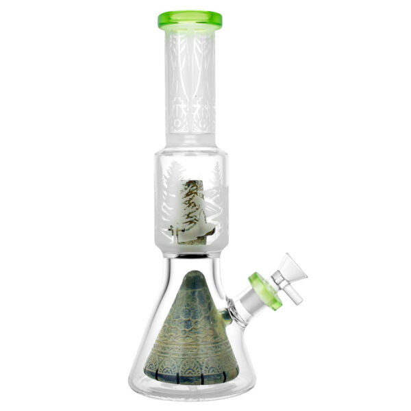 Tree Dimensional Beaker Water Pipe – 12.5″/19mm F