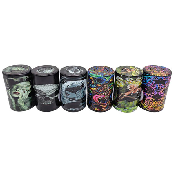 6PC DISP-Smokezilla Vacuum Storage 5pc Grinder – 2.5″/Asst - Image 2