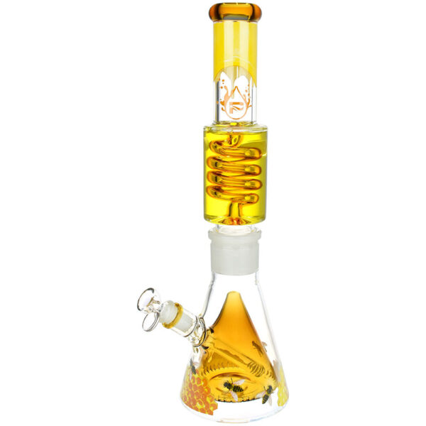 Pulsar Sweet Nectar Stackable Glycerin Beaker Water Pipe – 16″ / 14mm F