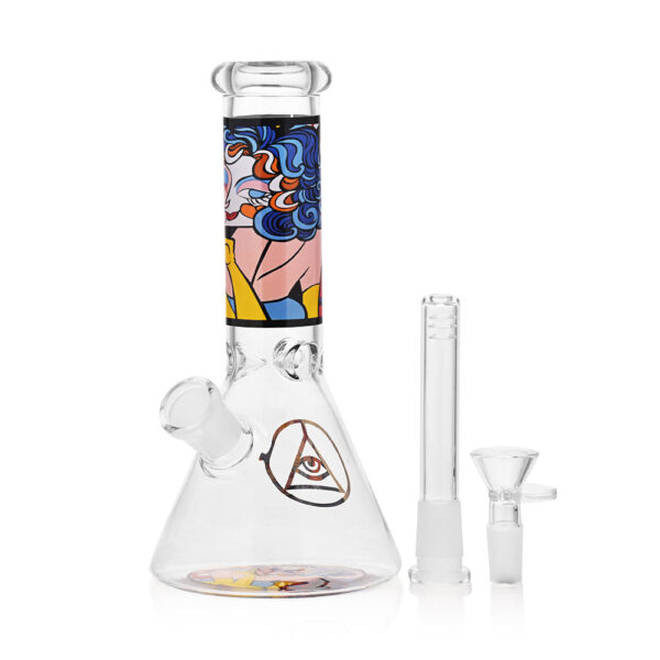 Ritual Smoke – Atomic Pop 8″ Glass Beaker – Wink - Image 4