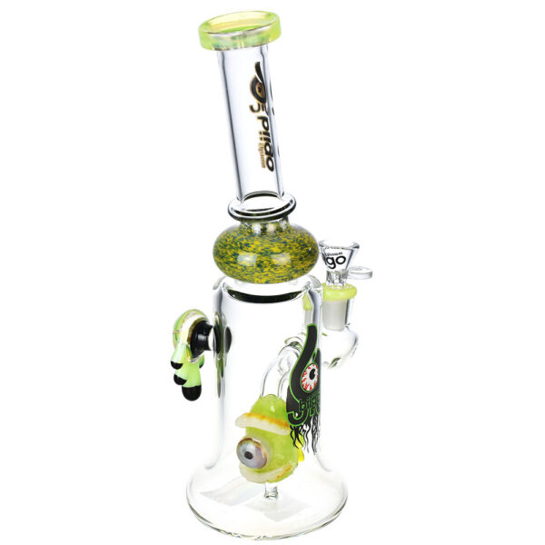BIIGO Smiling Eyeball Water Pipe – 10.75″ / 14mm F