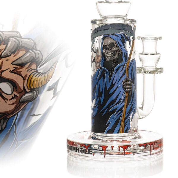 Wormhole Reapers Bounty Upcycler Water Pipe – 9″ / 14mm F - Image 4